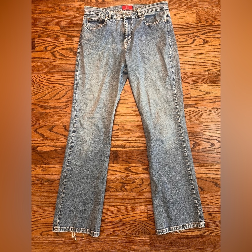 Oscar de la Renta Vintage Low Rise Bootcut Jeans 8P